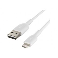 Belkin BOOST CHARGE - Cable Lightning - Lightning (M) a USB (M) - 1 m - blanco - para Apple 10.5-inch iPad Pro; 12.9-inch iPad Pro (2nd generation); iPhone 11, 11 Pro, 11 Pro Max, 8, XR, XS, XS Max