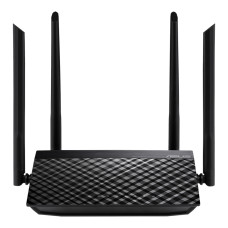 Asus RT-AC1200_V2 Dual-band Wi-Fi Router with four antennas and Parental Control